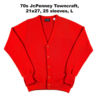 60s/70s Acrylic Cardigans- SELECT SWEATER