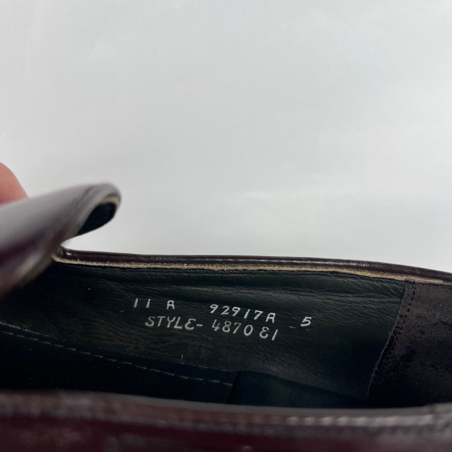 80s E.T. Wright Wingtip Leather Tassel Loafers- M's 11, W's 12.5