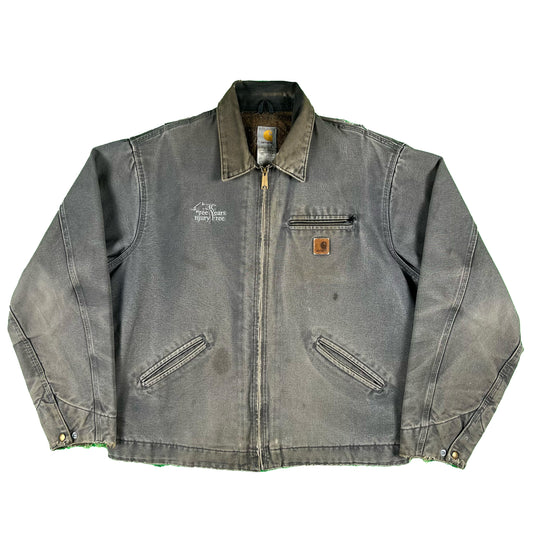 Carhartt Sun Faded Grey Detroit Work Jacket- XL