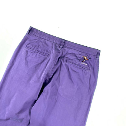 Purple Ralph Lauren Rugby Wide Leg Chinos- 32x29