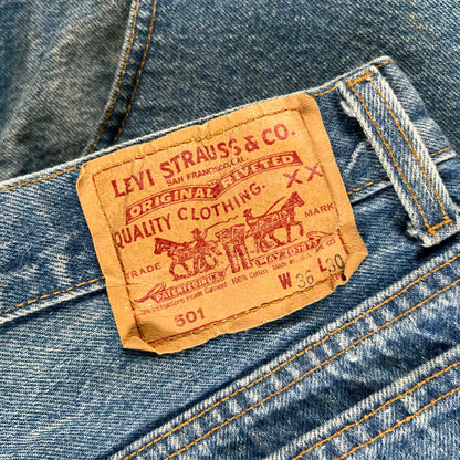 80s Levi's 501 Denim- 34x30