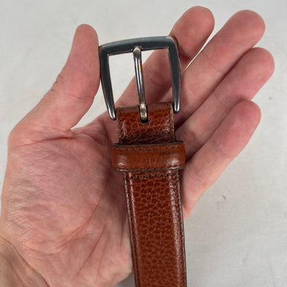 Coach Cognac Brown Leather Belt- 28"-32"