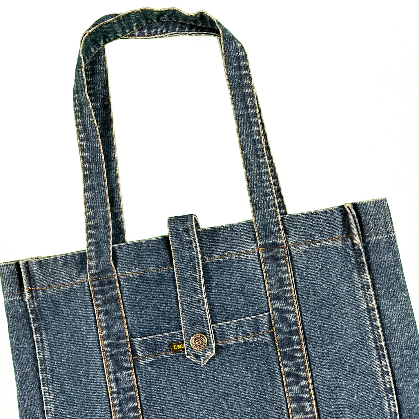 80s Lee Denim Tote Bag