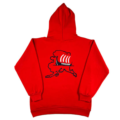 70s/80s Alaska Icicle Seafood Inc. Hoodie- M