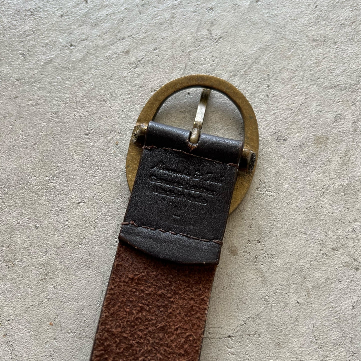 00s Sequence Leather Belt- 30"-36"