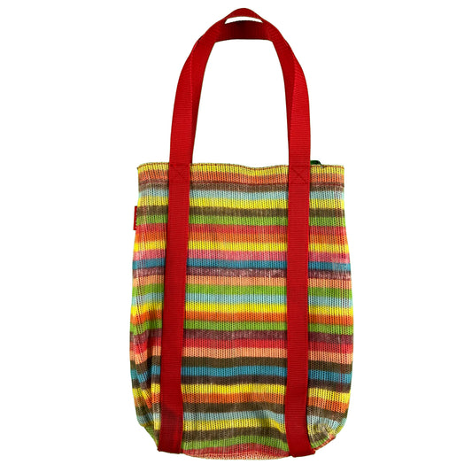 00s Old Navy Striped Mesh Tote Bag