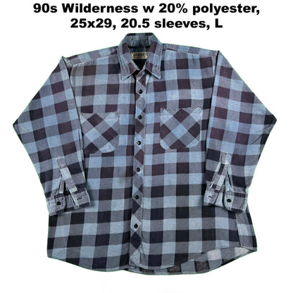 Vintage 100% Cotton Printed Flannel Shirts- SELECT SHIRT