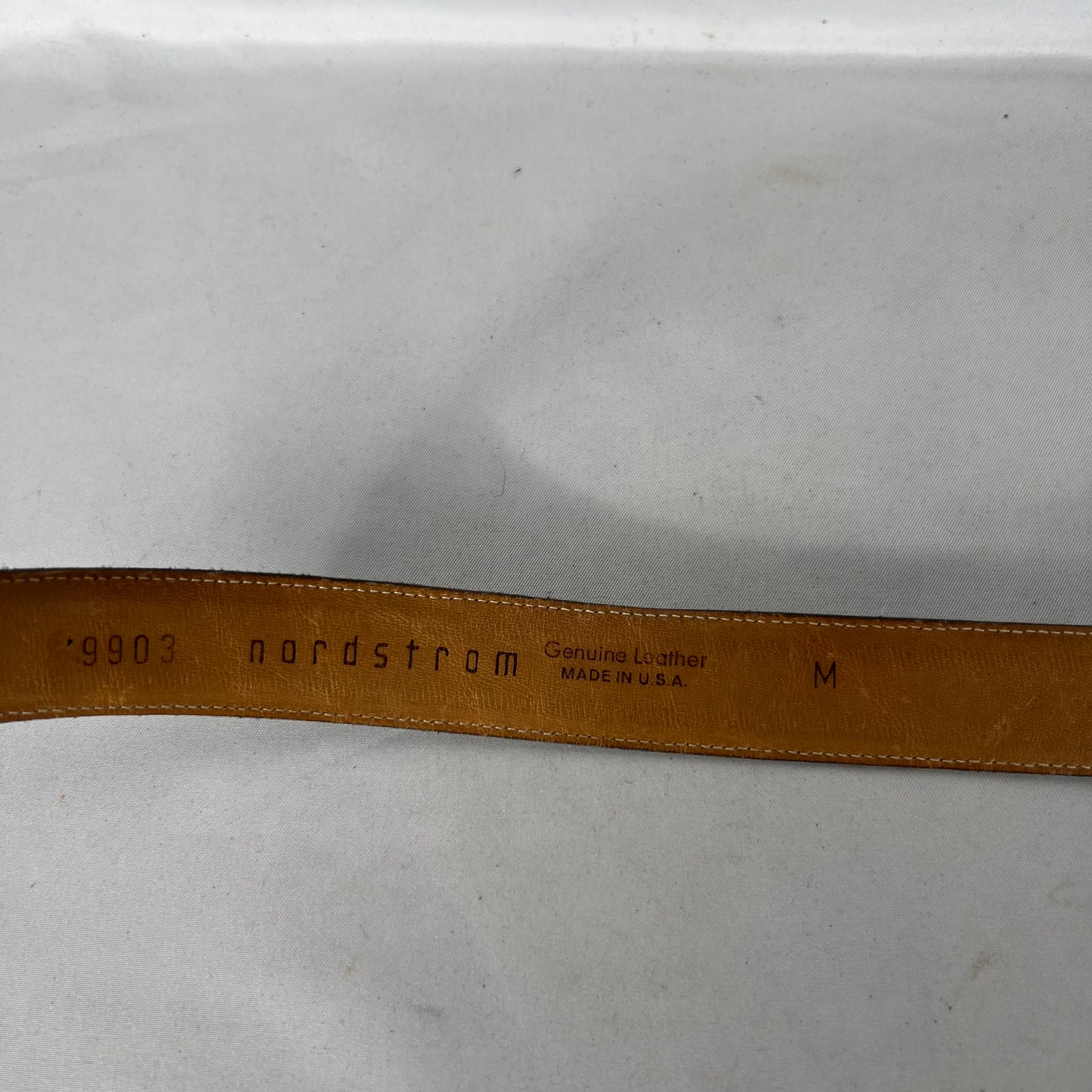 00s Dark Blue Smooth Leather Belt- 24"-28"