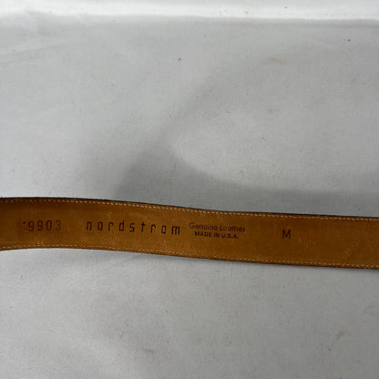 00s Dark Blue Smooth Leather Belt- 24"-28"