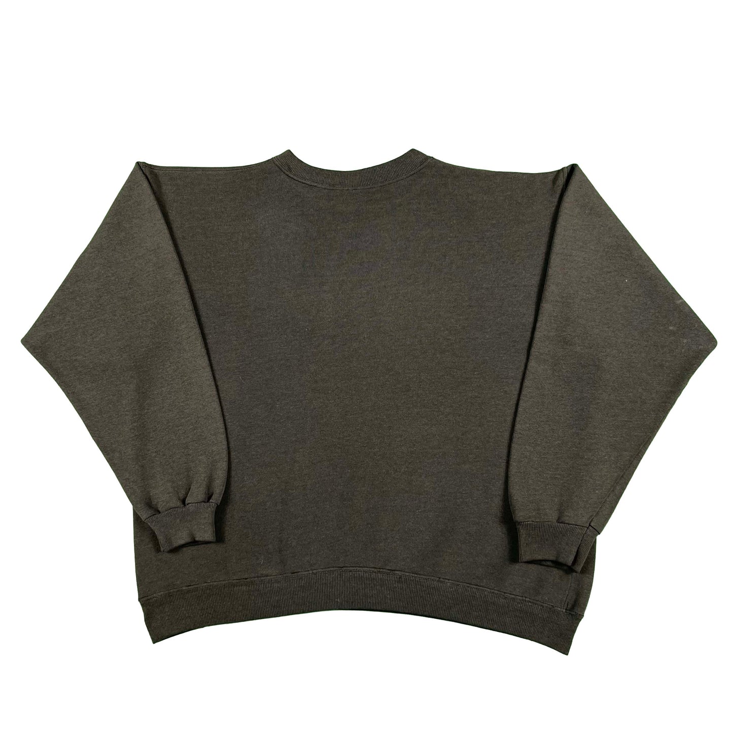 80s Super Sun Faded Black Rippling River Sweatshirt- XL