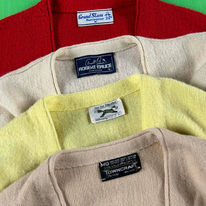 60s/70s Acrylic Cardigans- SELECT SWEATER