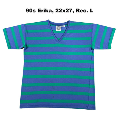 Vintage Blank White(& more!) V Neck Tees- SELECT TEE