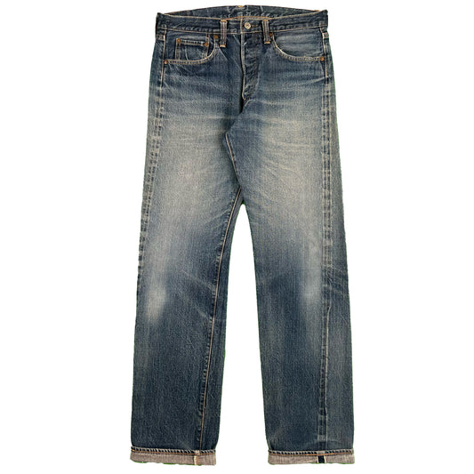 00s Faded Selvedge Denim- 32x33