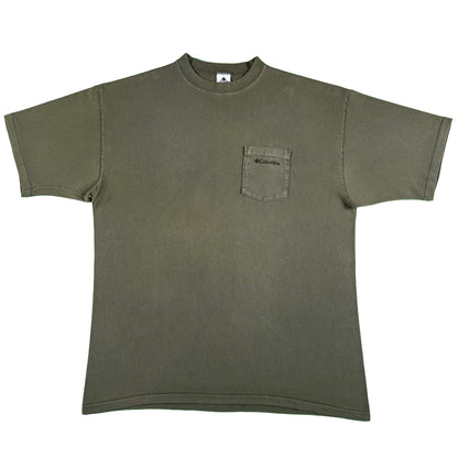 90s Columbia Pocket Tee- XL