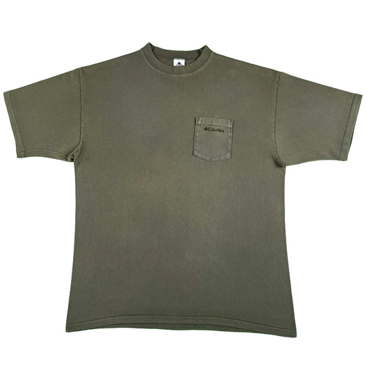 90s Columbia Pocket Tee- XL