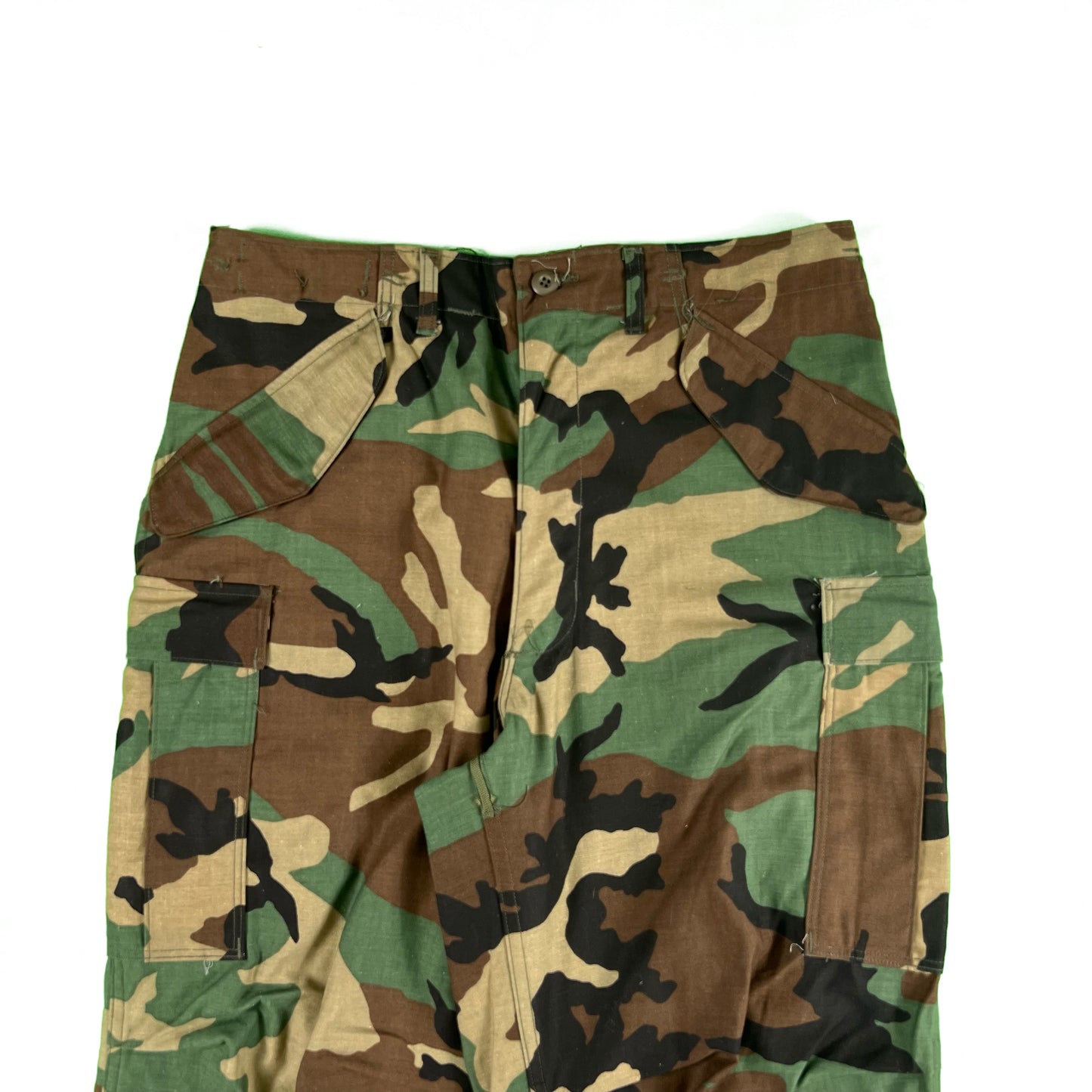 80s Baggy M51 Army Camo Cargos- 30"-35"x29