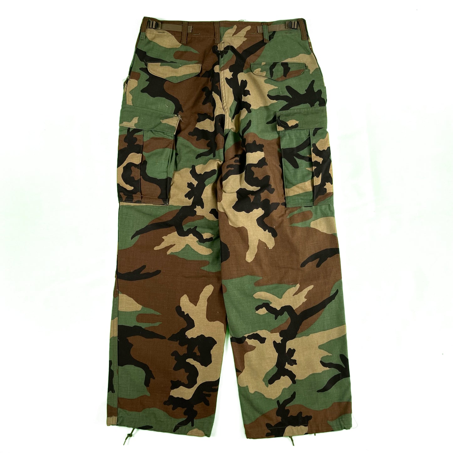 80s Baggy M51 Army Camo Cargos- 30"-35"x29