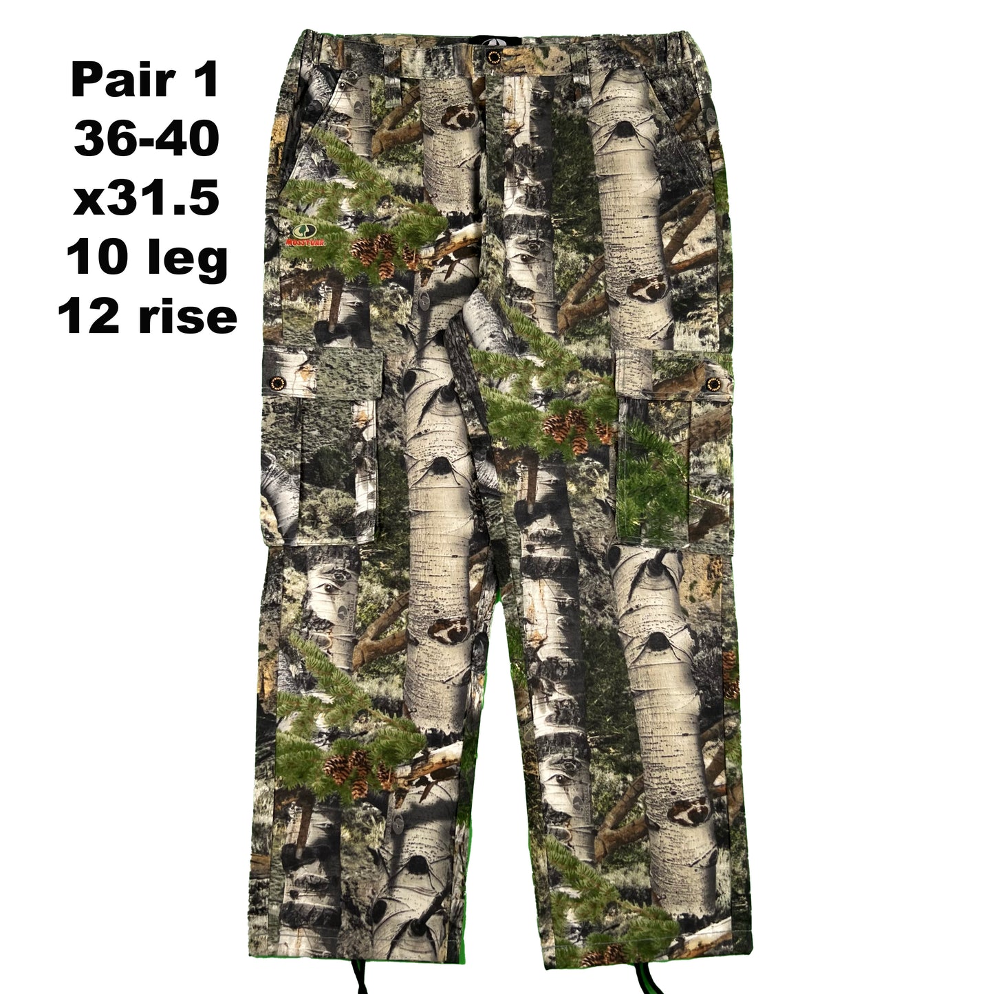 Vintage Baggy Camo Cargo Pants- SELECT PAIR