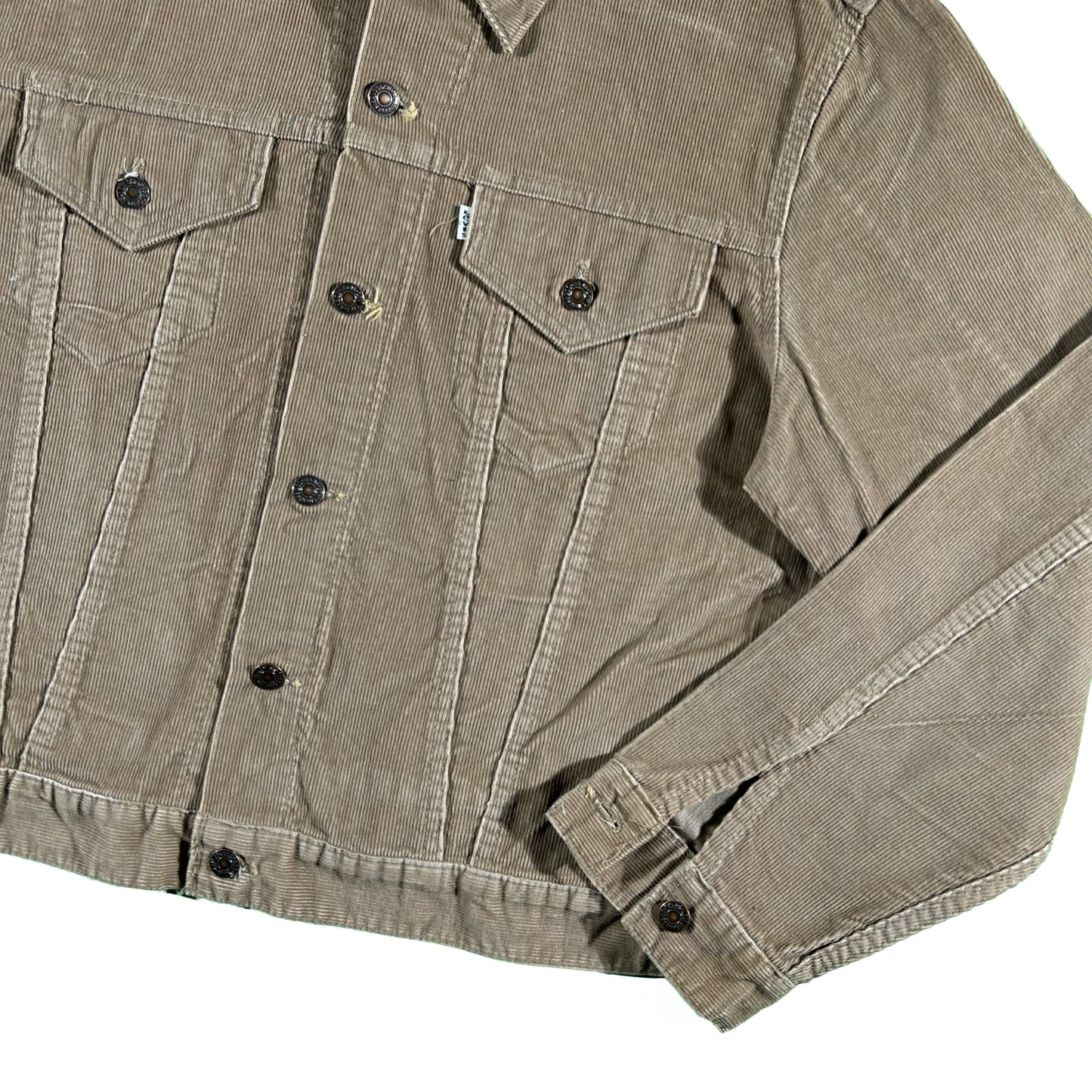 70s Levi's Corduroy Trucker Jacket- XL