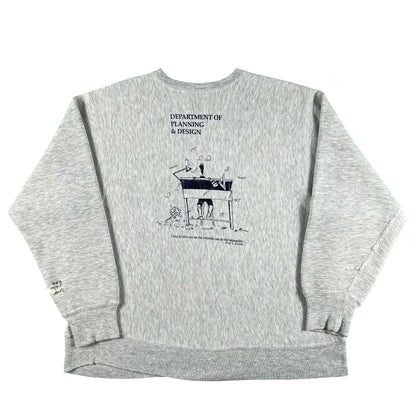 90s U at Buffalo School of Architecture Sweatshirt- XL
