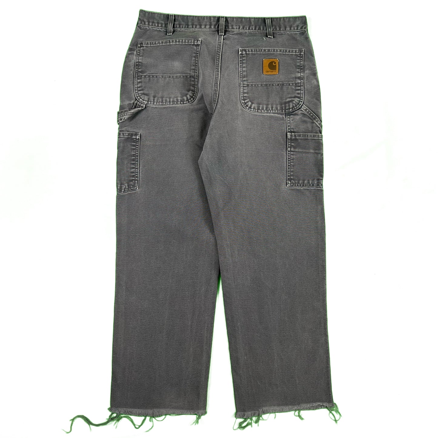 Carhartt Dark Grey Canvas Carpenter Pants- 33x29