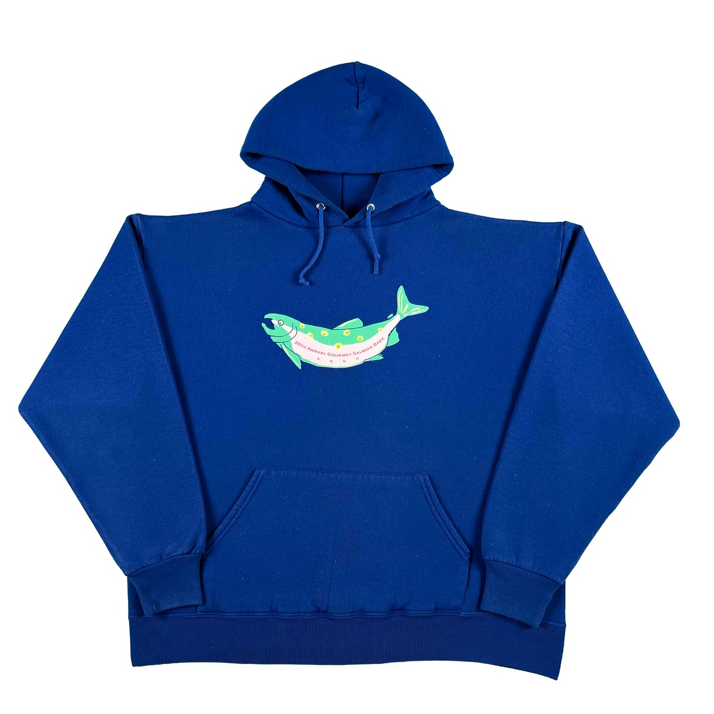 2000 Gourmet Salmon Bake Hoodie- L