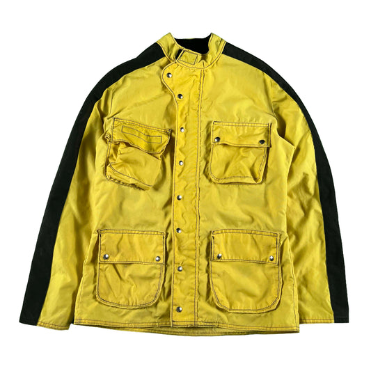 70s/80s 'Viking' Nautical(or Moto) Nylon Jacket- L