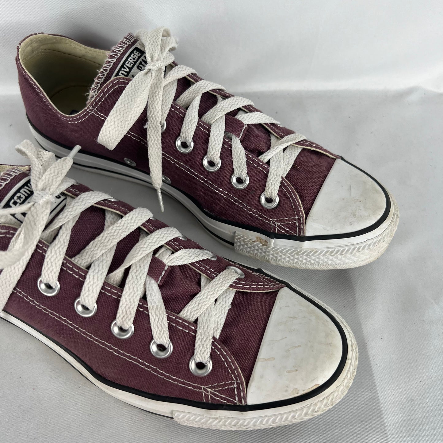 Plum Converse- M's 7, W's 8.5