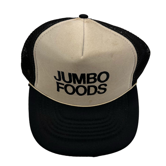 80s Jumbo Foods Script Trucker Hat