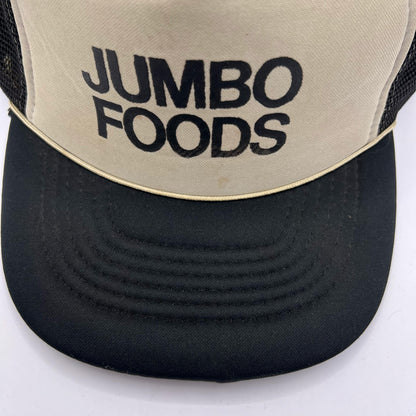 80s Jumbo Foods Script Trucker Hat