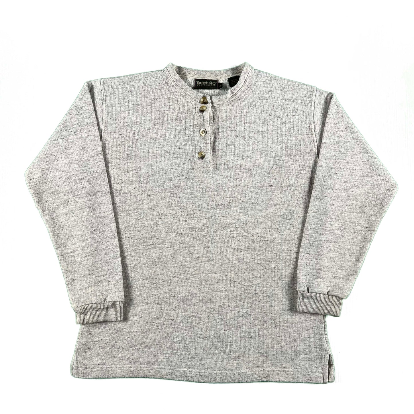 90s Timberland Cotton Rayon Henley Shirt- S