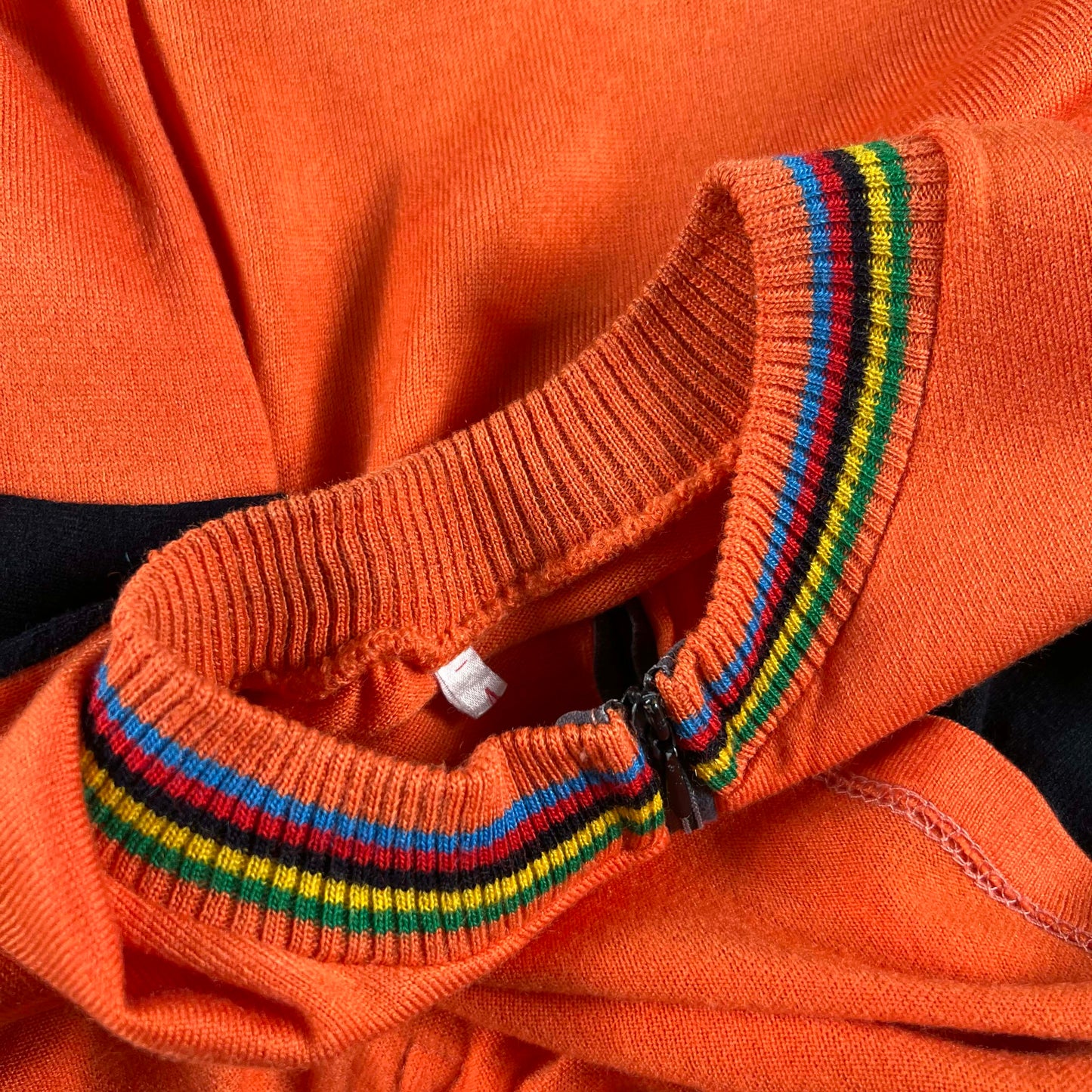 80s R. Simons Knit Cycling Jersey- L