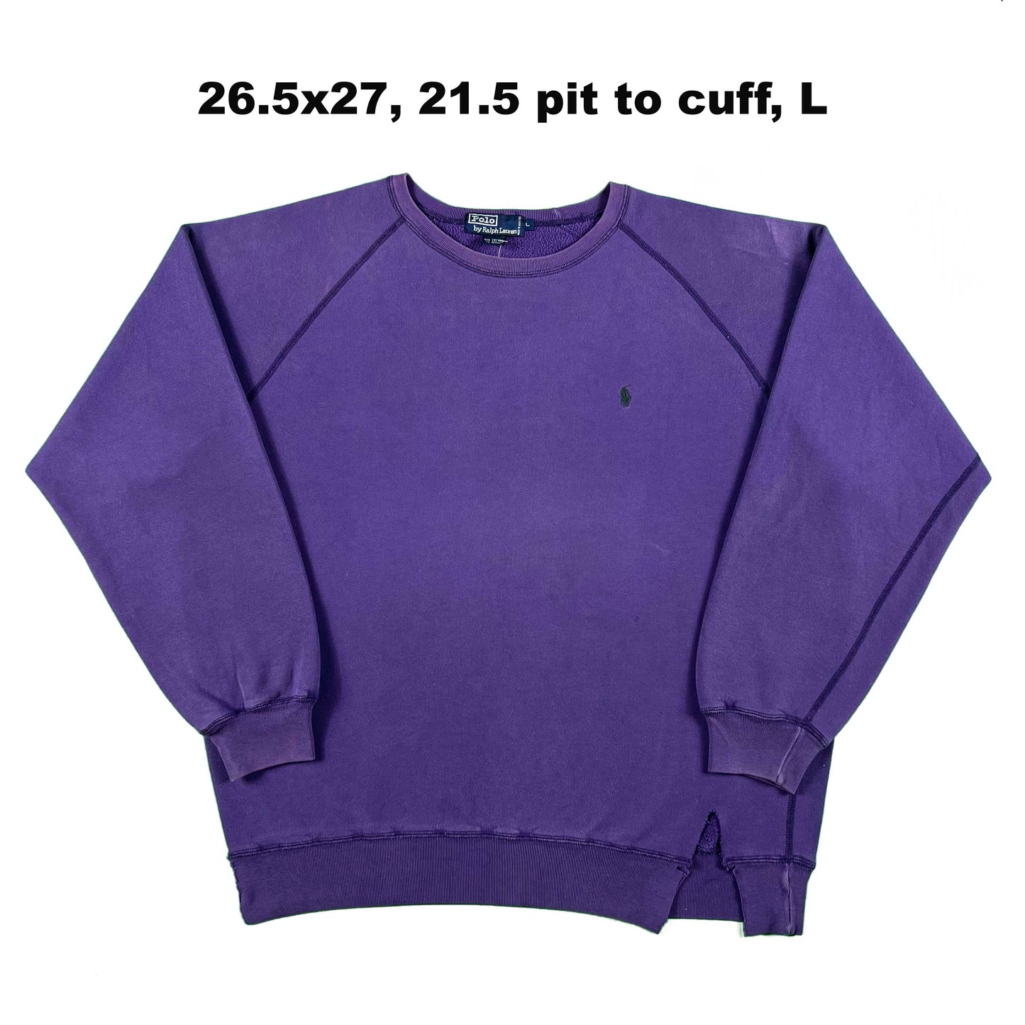Vintage Polo by Ralph Lauren Blank Sweatshirts- SELECT SWEAT