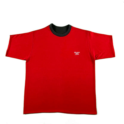 80s Mumm VSOP Cognac Reversible Gym Tee- L