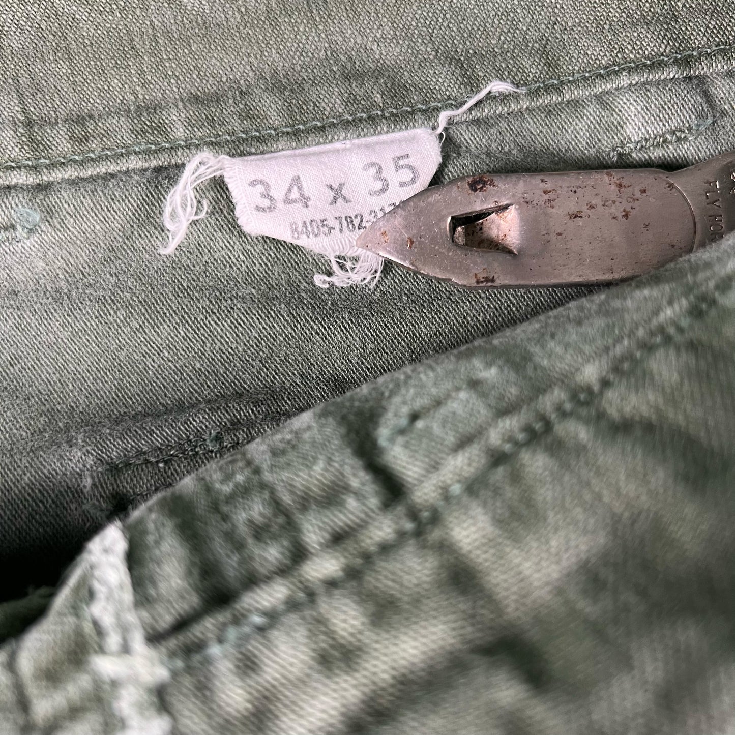 60s OG-107 Army Trousers- 33x31.5