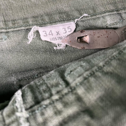 60s OG-107 Army Trousers- 33x31.5