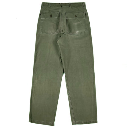 60s OG-107 Army Trousers- 33x31.5