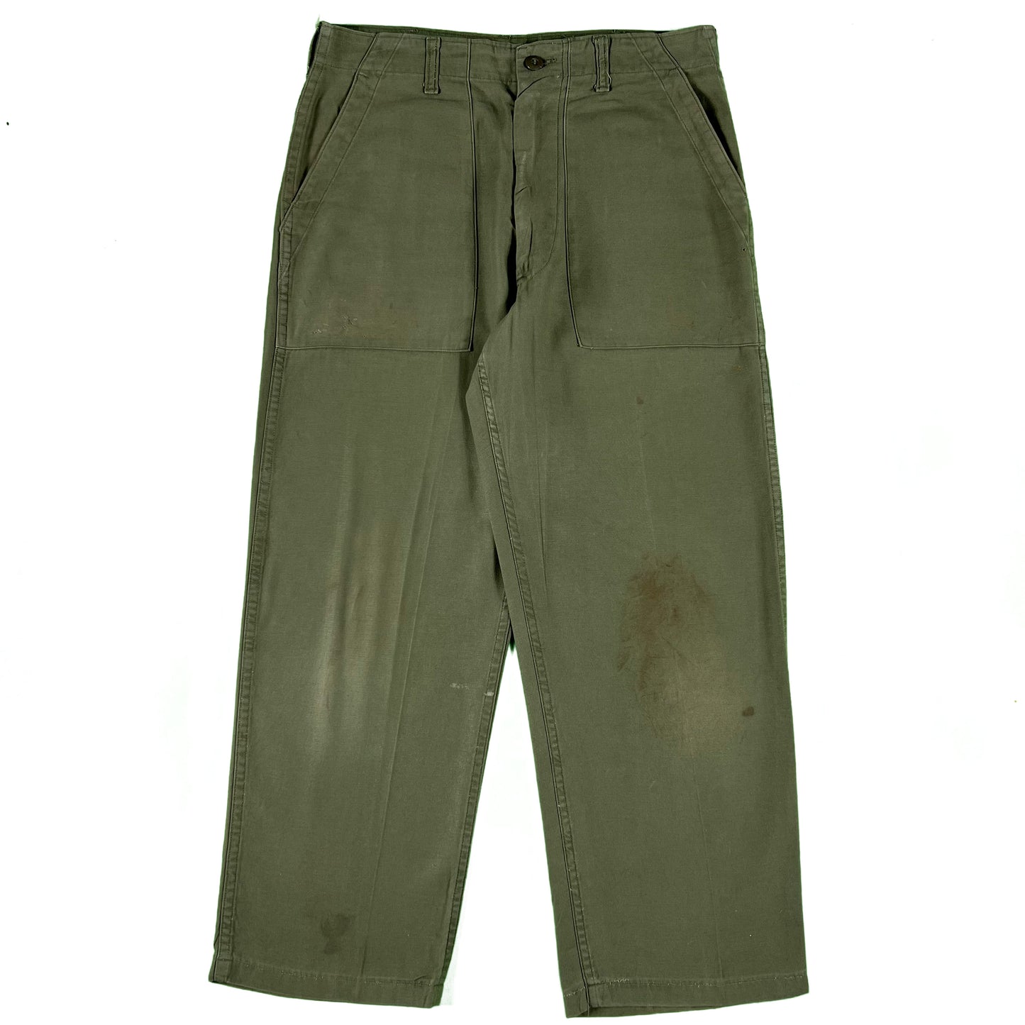 60s OG-107 Army Trousers- 32x28