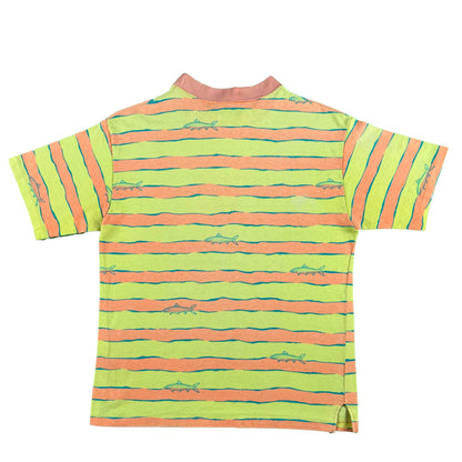 80s Columbia Striped Bonefish Tee- M