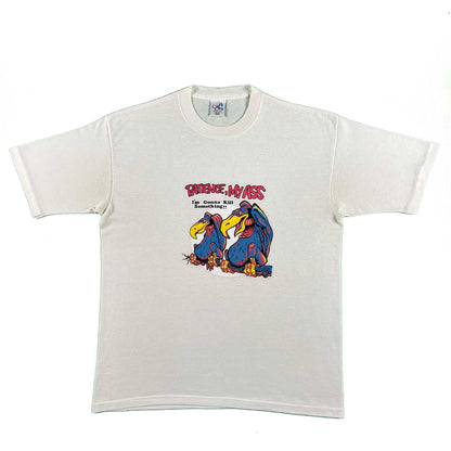 80s 'Patience, My Ass I'm Gonna Kill Something!!' Tee- L