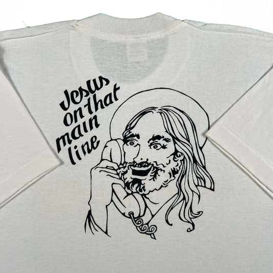 90s Jesus On That Main Line Tee- L