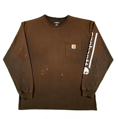 Carhartt Extremely Sun Faded Long Sleeve Pocket Tee- L