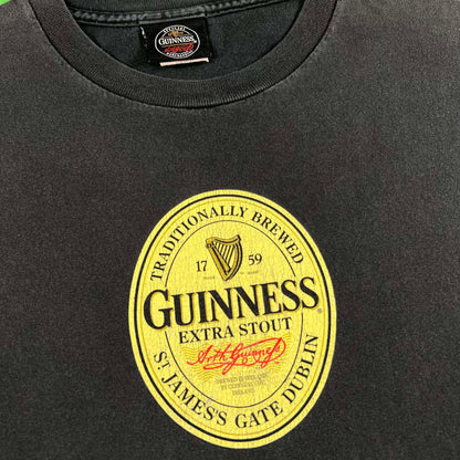 00s Faded Black Split the G Tee- XL