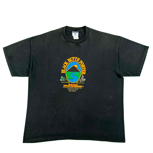 90s Deschutes Brewery Black Butte Porter Tee- XL