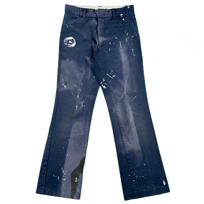 80s Sun Faded & Painted Sears Work Slacks- 28x29