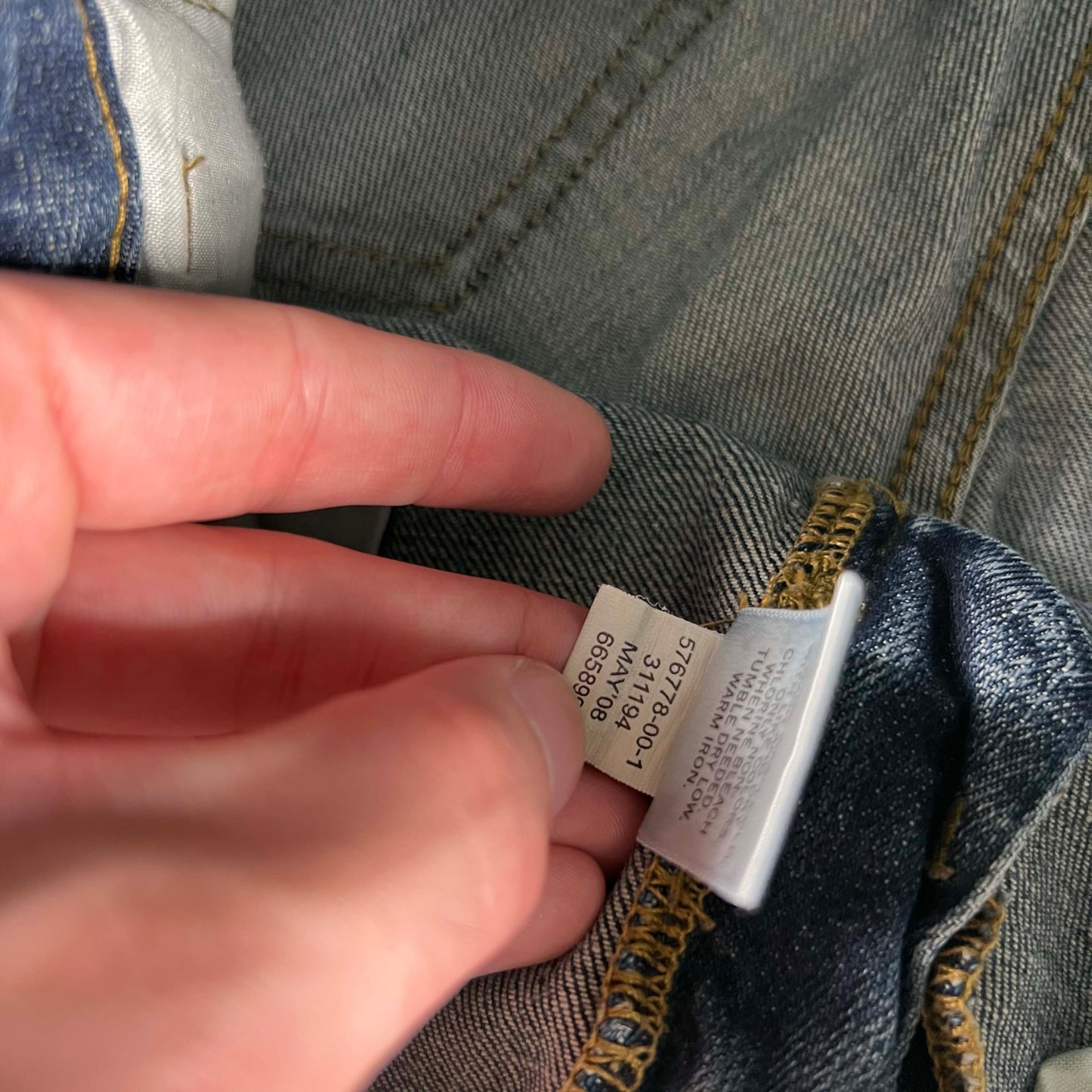 2008 Banana Republic Low Rise Bootcut Denim- 30x34