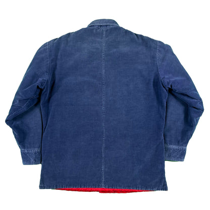 80s Sears Quilt Lined Cord Shacket- M