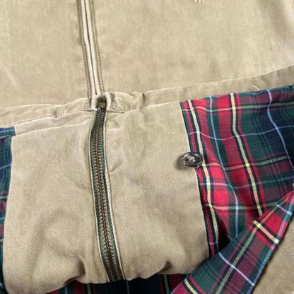 Polo Ralph Lauren Plaid Lined Harrington Jacket- XL