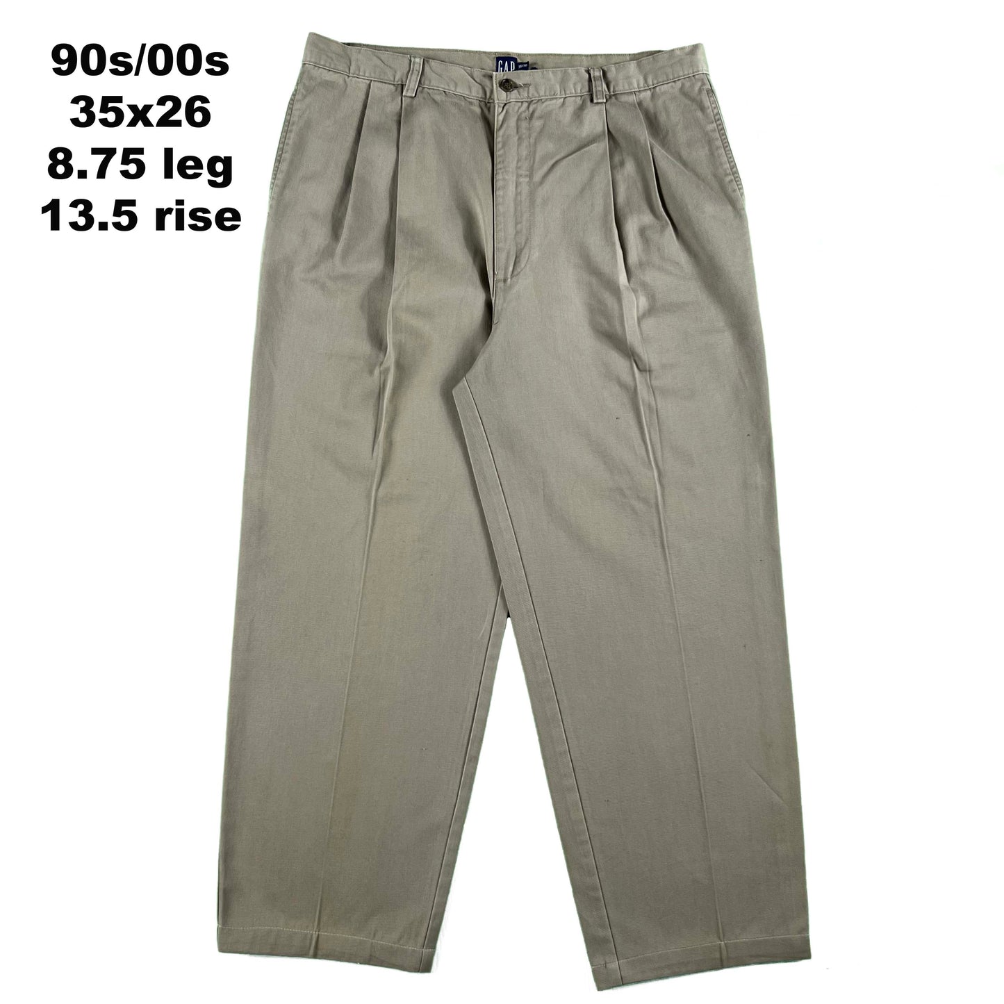 Vintage Gap Cotton Chino Pants- SELECT PAIR