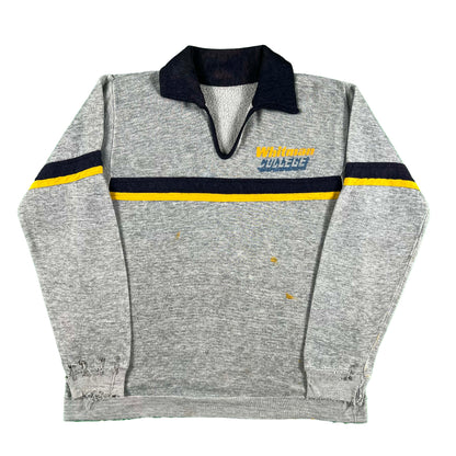 70s Nicely Thrashed Whitman College Sweatshirt- S
